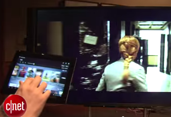 CNet Video Capture showing Tablet App